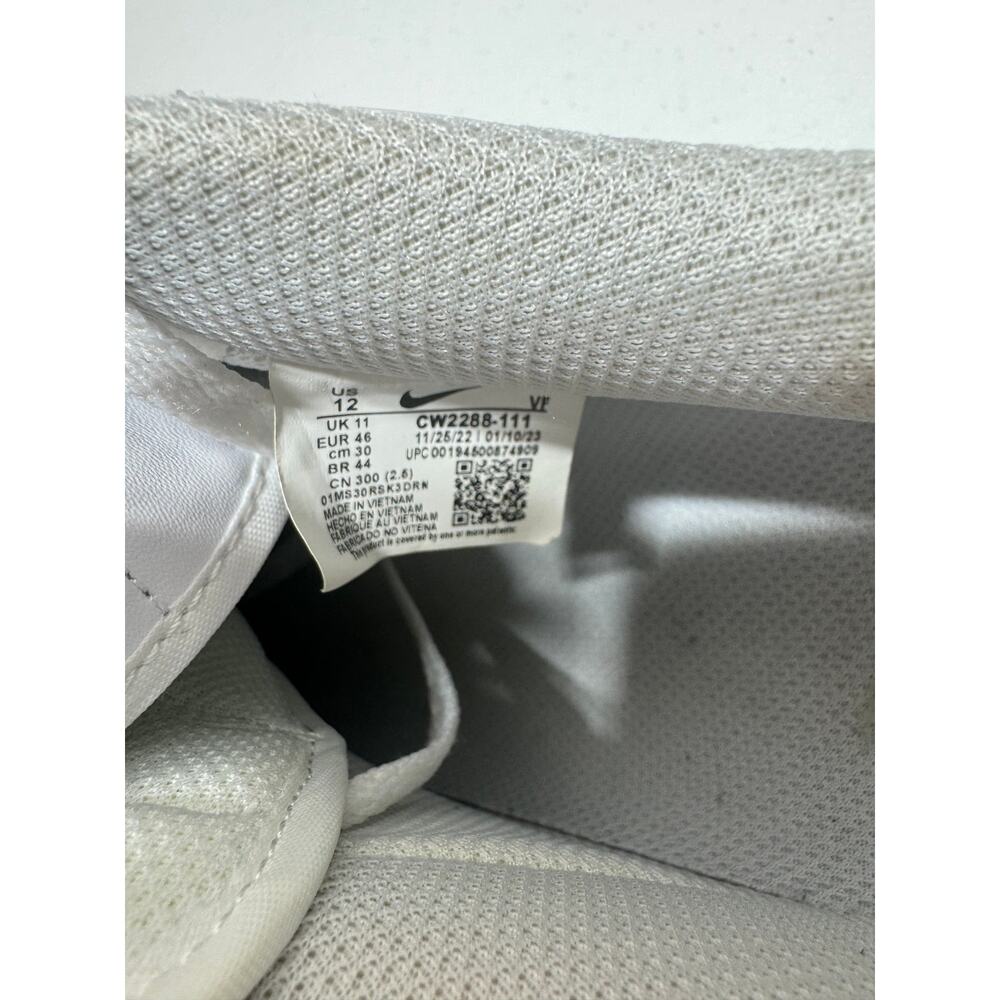 Nike Air Force 1 Low Triple White Classic AF1- Fast Shipping - Picture 13 of 14